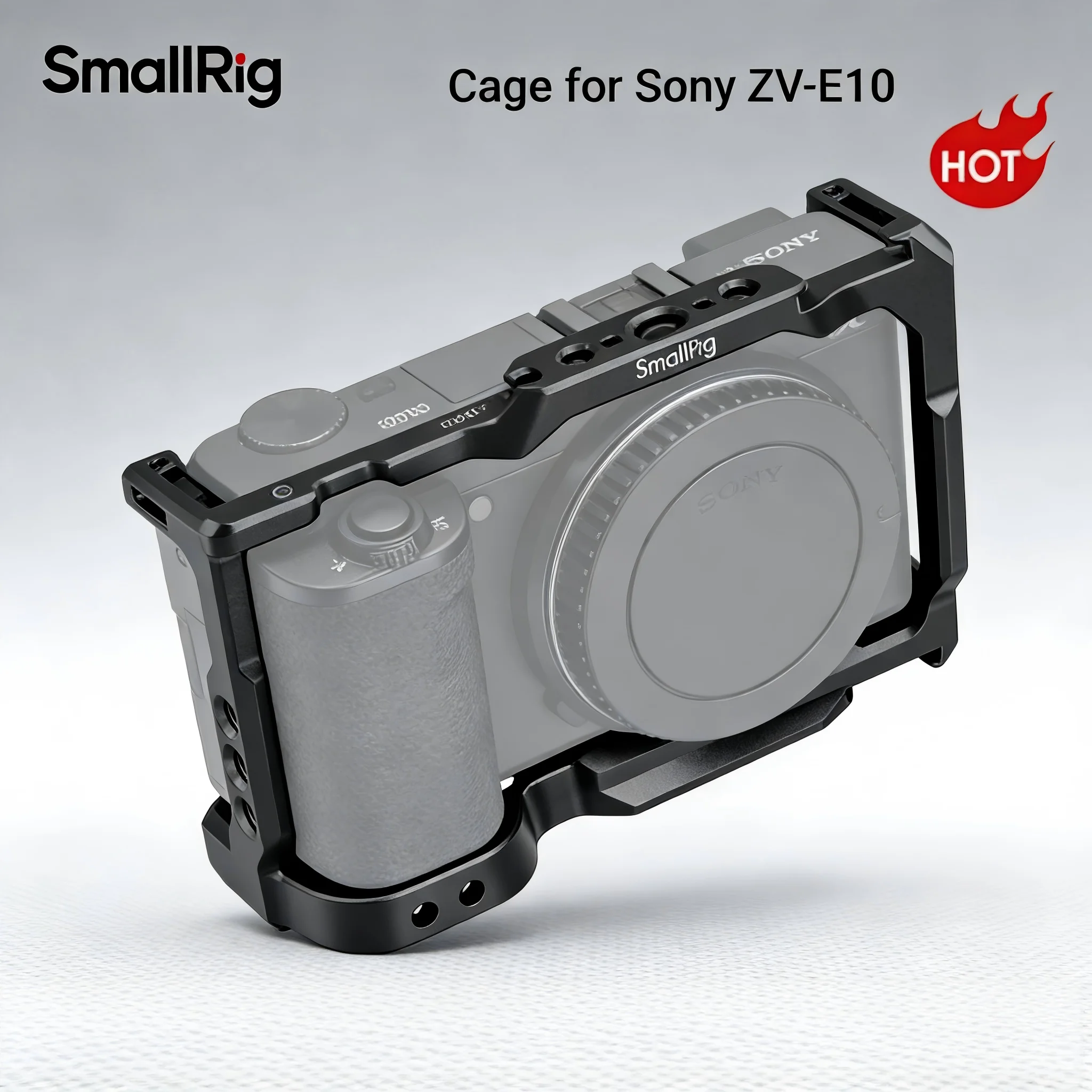 Sony Camera Zv-E10 - قفص كاميرا SmallRig لسوني ZV-E10 مع