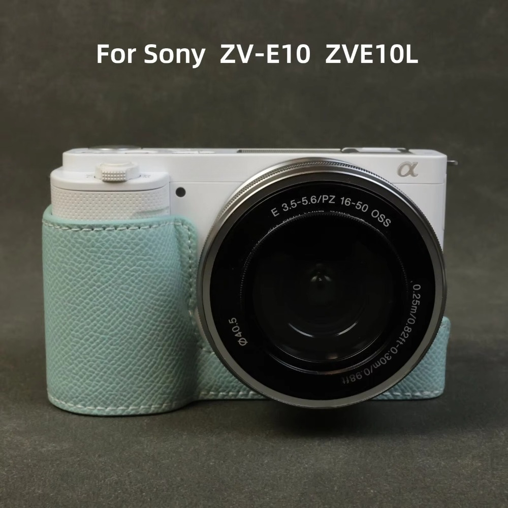 Sony Camera Zv-E10 - حافظة واقية من الجلد لكاميرا سوني