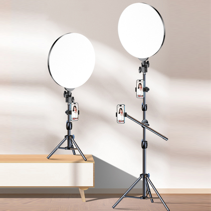 Lighting In Photography Studio - إضاءة LED دائرية للتصوير الفوتوغرافي مقاس