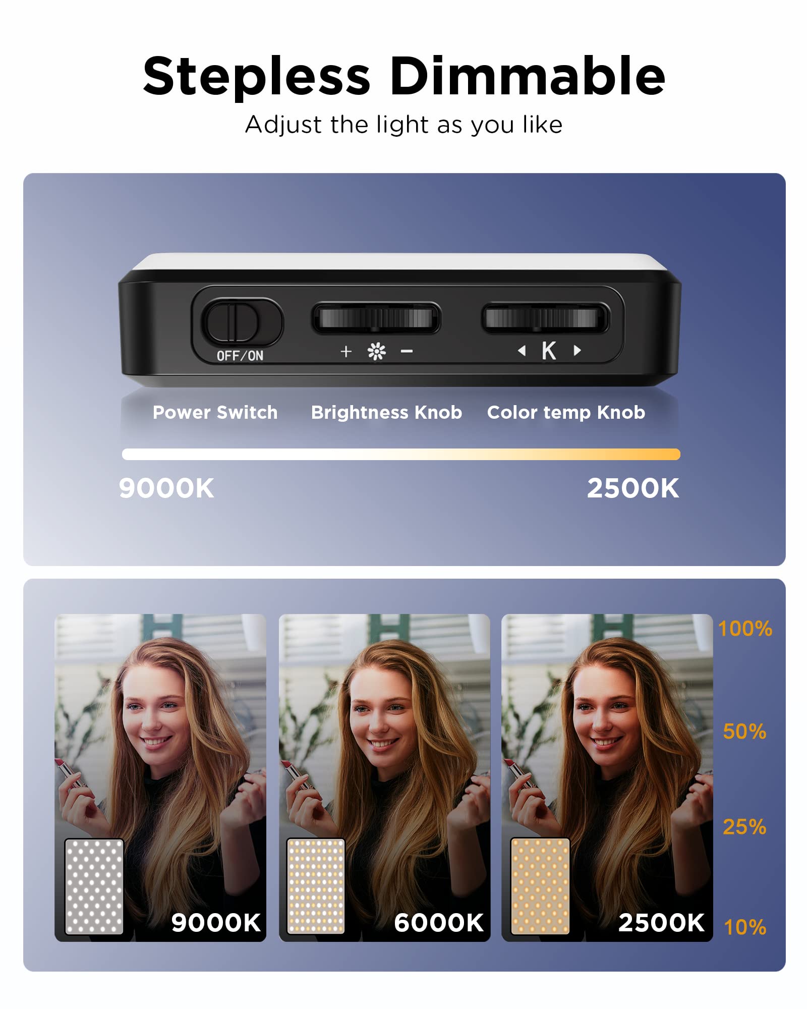 LED ضوء السيلفي 3000Mah 120 LE - مراجعة Photography Lighting Wand وسعره