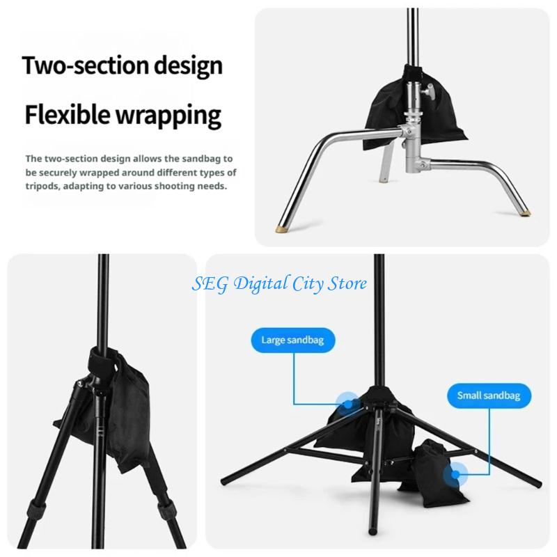U75B حامل إضاءة احترافي يدعم ك - مراجعة Light Stand Sandbag وسعره
