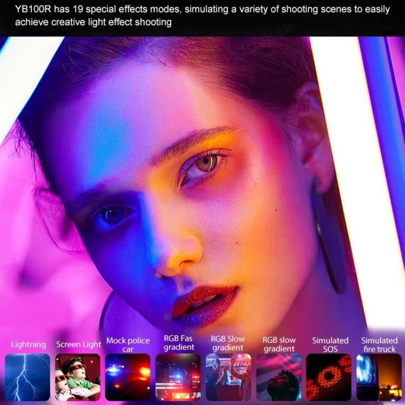 مصباح فيديو LED محمول RGB بدرج - مراجعة Lighting In Photography Studio وسعره