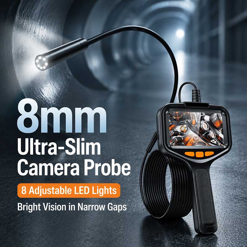 كاميرا بوريسكوب صناعية بدقة 10 - مراجعة Photography Lighting Products وسعره