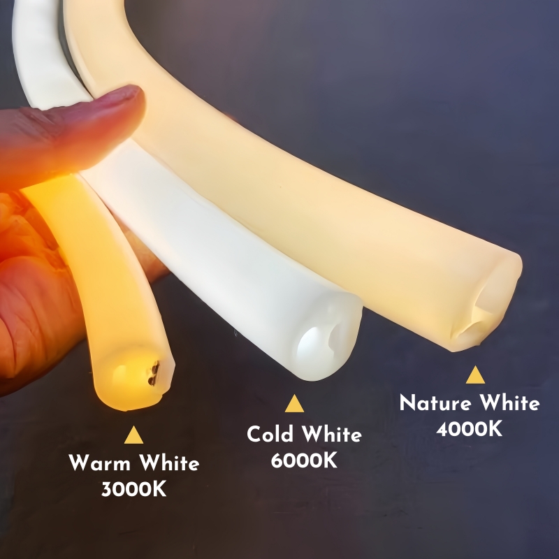 شريط إضاءة LED نيون دائري 8/10 - مراجعة Diffusion Material Roll وسعره