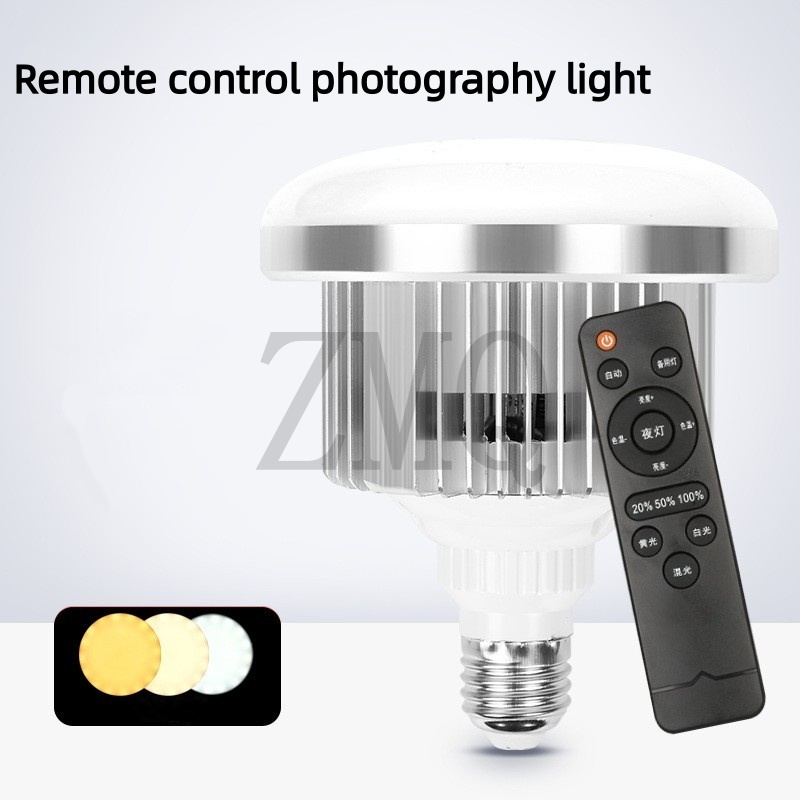 E27 85 واط 155 واط مصباح 3200  - مراجعة Photography And Videography Lighting وسعره