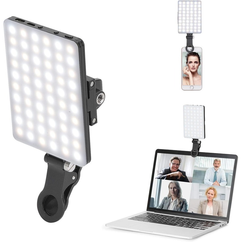 ضوء سيلفي محمول قابل للتثبيت ب - مراجعة Photography And Videography Lighting وسعره