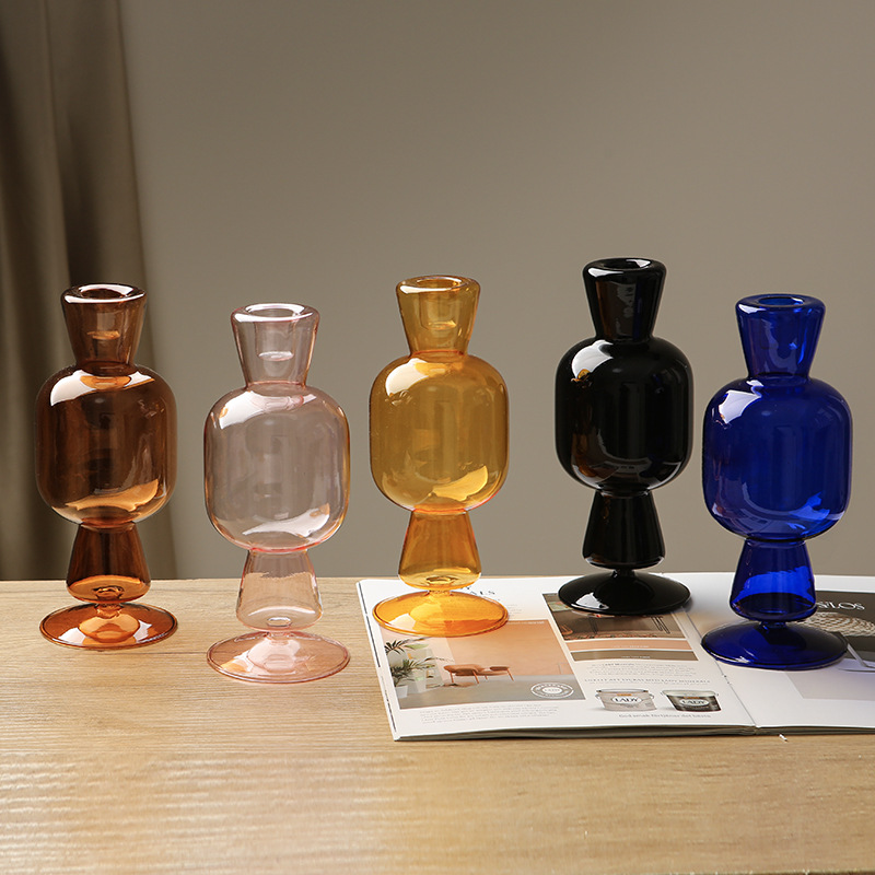 حامل شموع زجاجي متعدد الاستخدا - مراجعة Lighting Glass Photography وسعره