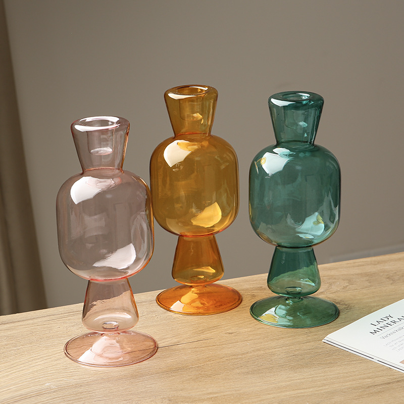 حامل شموع زجاجي متعدد الاستخدا - مراجعة Lighting Glass Photography وسعره