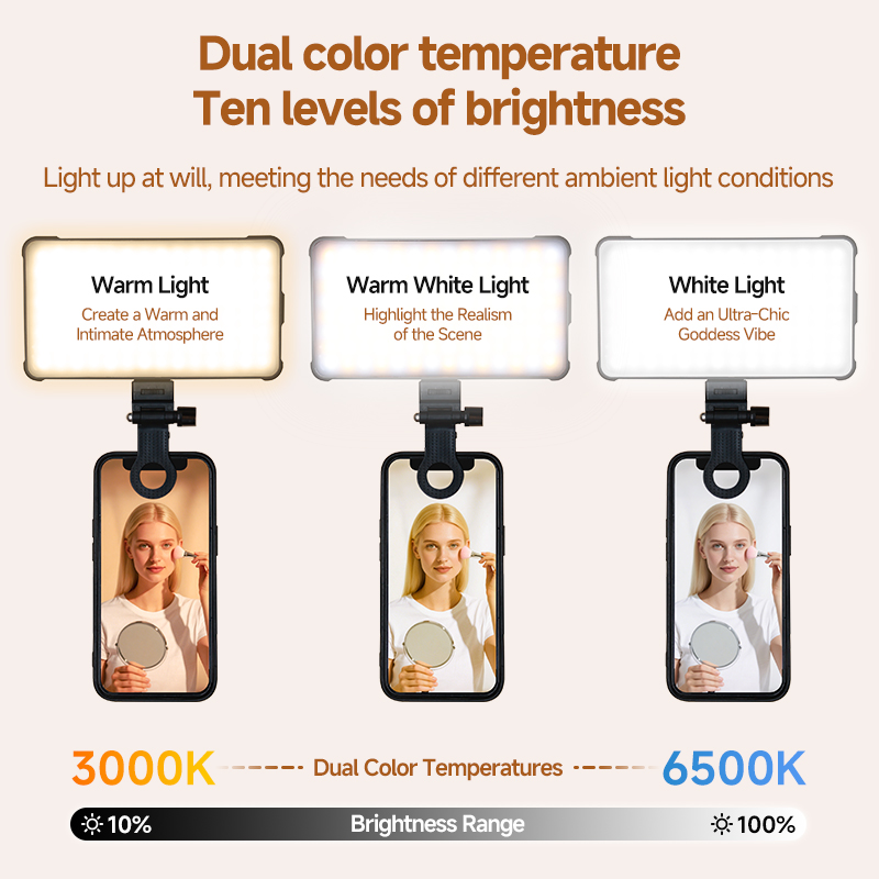 مشبك إضاءة الفيديو RGB LED للج - مراجعة Photography And Videography Lighting وسعره
