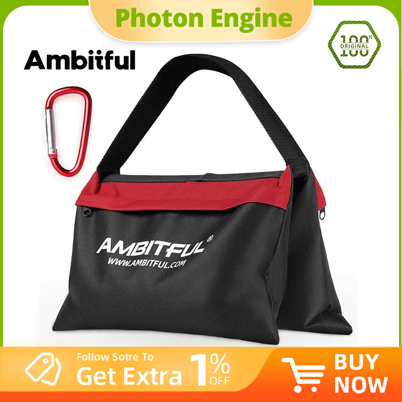 كيس رمل أمبتفول 44×33 سم لتحمل - مراجعة Light Stand Sandbag وسعره