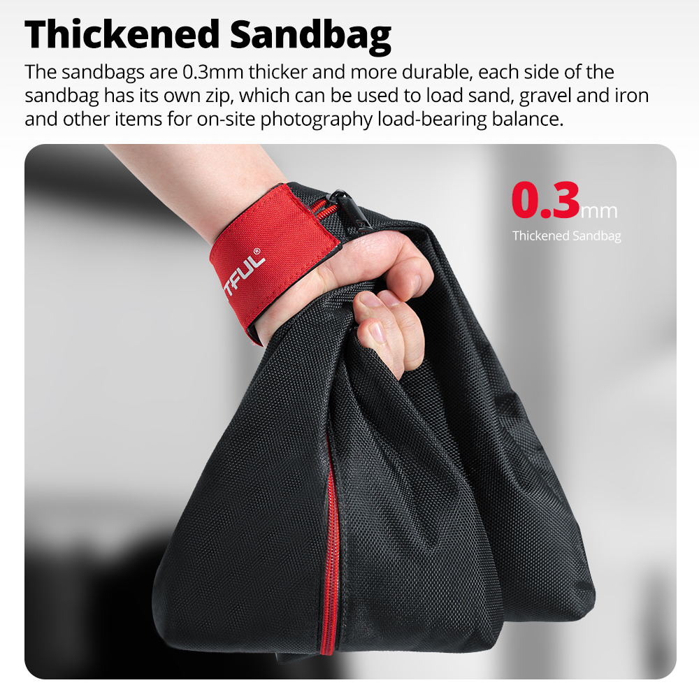 كيس رمل للتصوير الفوتوغرافي ال - مراجعة Light Stand Sandbag وسعره