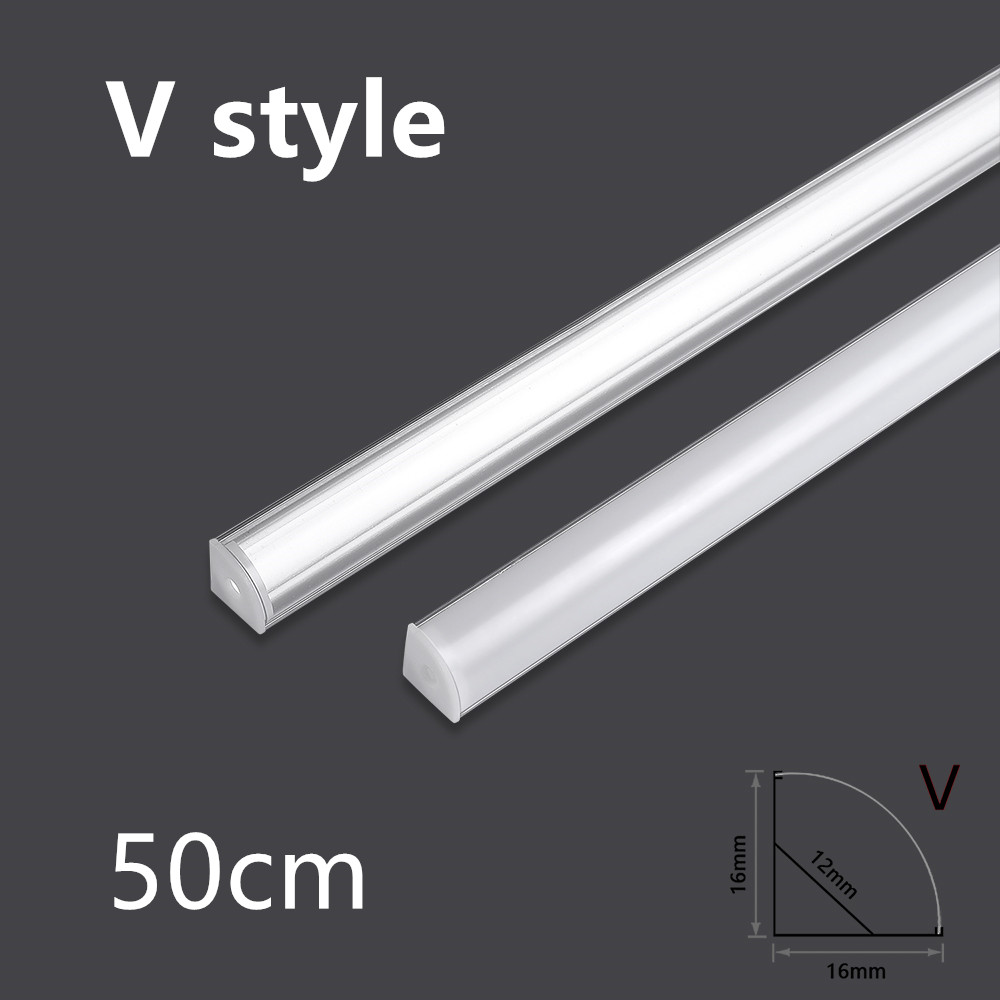 LED 50 سنتيمتر قناة الألومنيوم - مراجعة Diffusion Material Roll وسعره