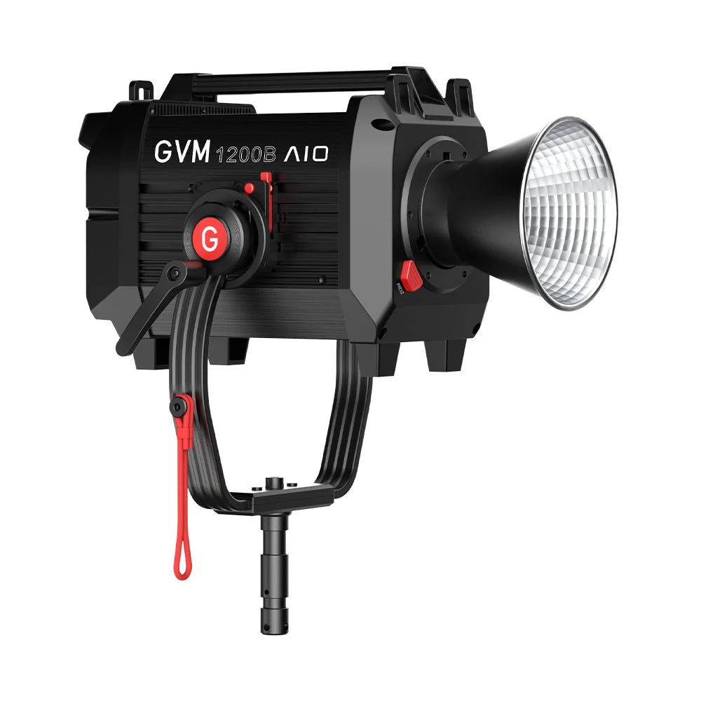 ضوء LED مستمر GVM SD1200B AIO  - مراجعة Lighting In Photography Studio وسعره