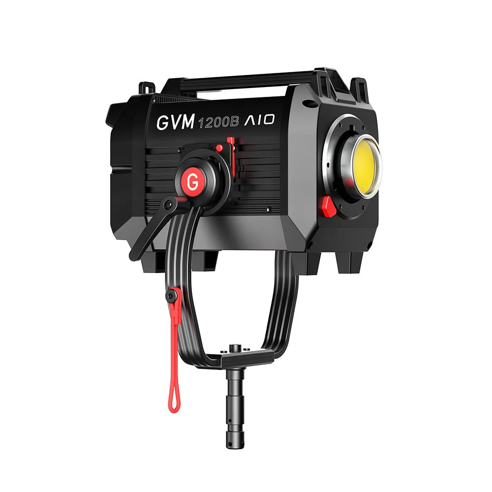 ضوء LED مستمر GVM SD1200B AIO  - مراجعة Lighting In Photography Studio وسعره