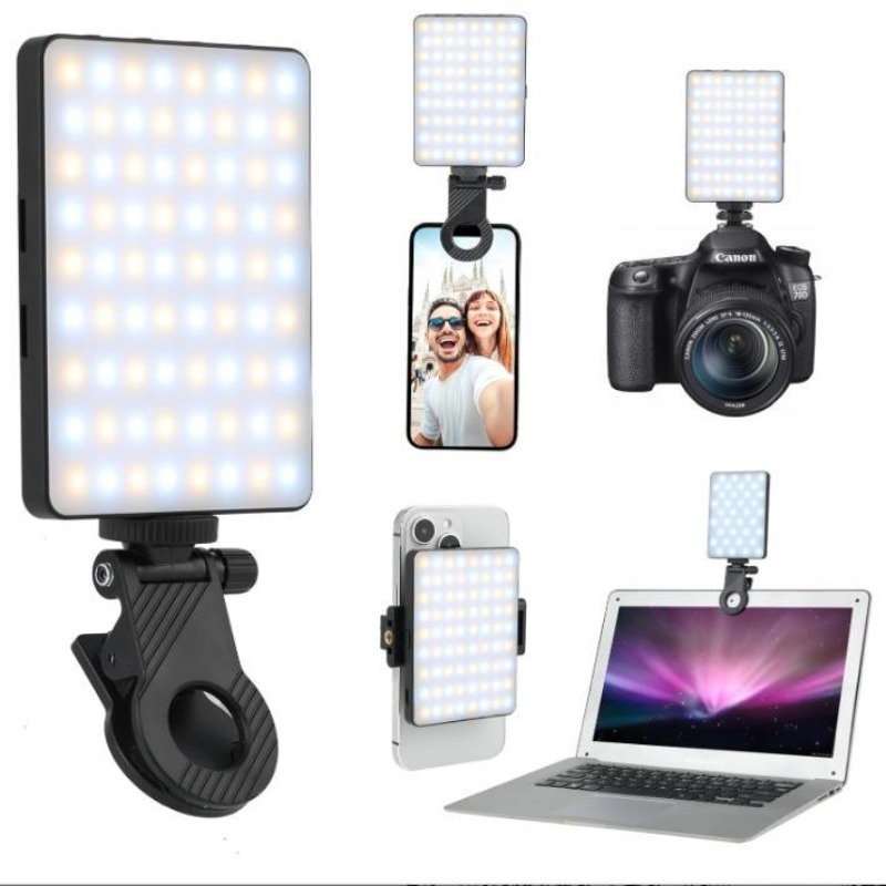 مصباح سيلفي LED قابل لإعادة ال - مراجعة Photography And Videography Lighting وسعره