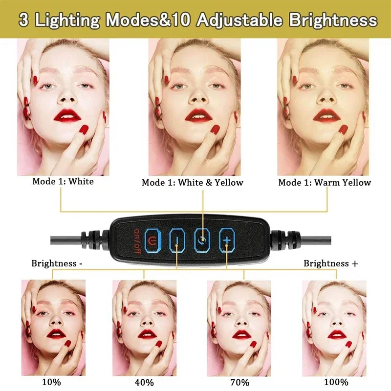 حامل هاتف محمول عالمي مرن مع ح - مراجعة Photography Lighting Wand وسعره