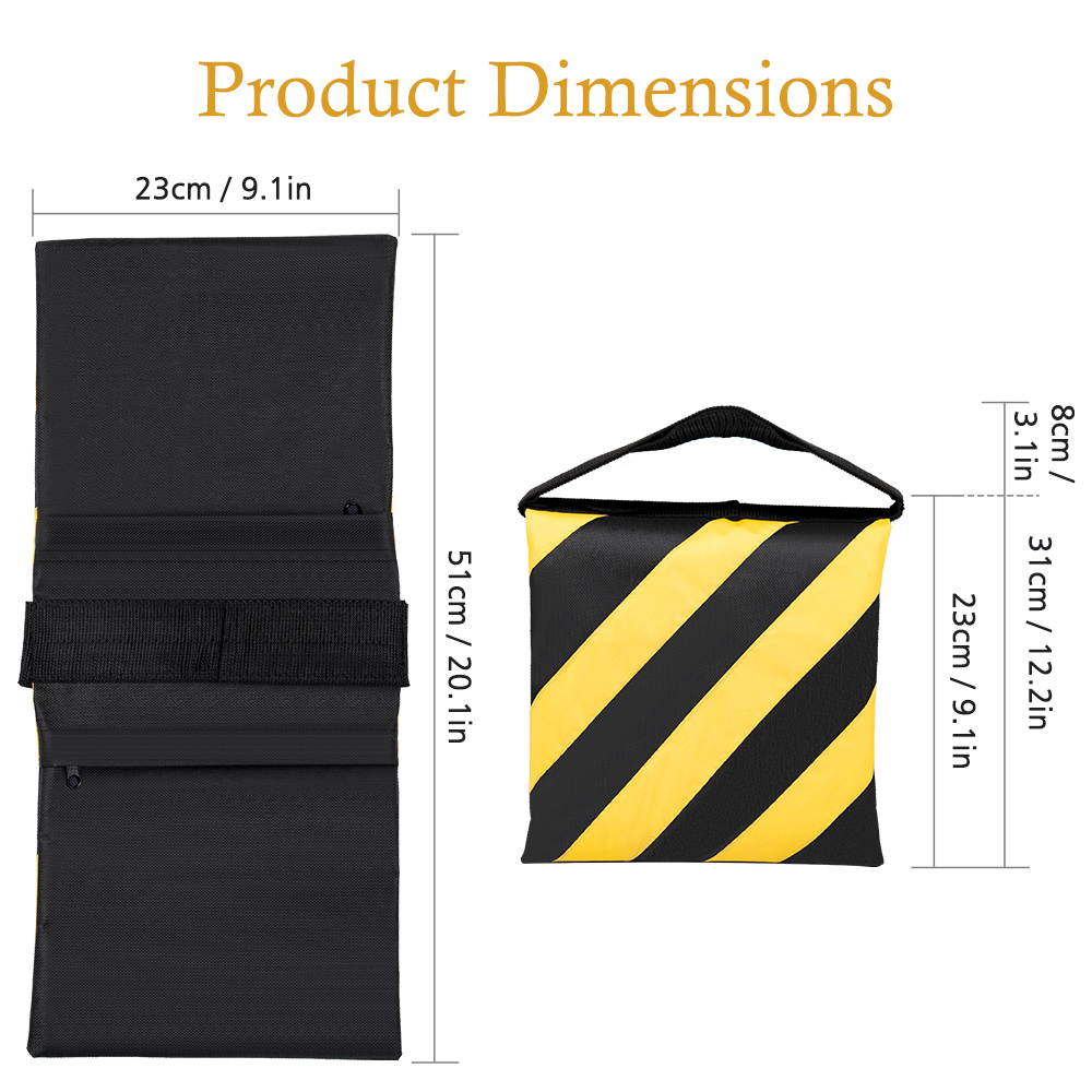 أكياس رملية للتصوير الفوتوغراف - مراجعة Light Stand Sandbag وسعره