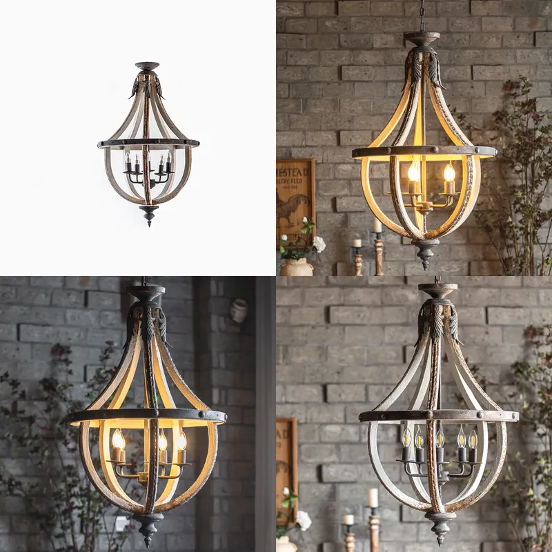 ثريا حديدية مزخرفة بتصميم عتيق - مراجعة Vintage Photography Lighting وسعره