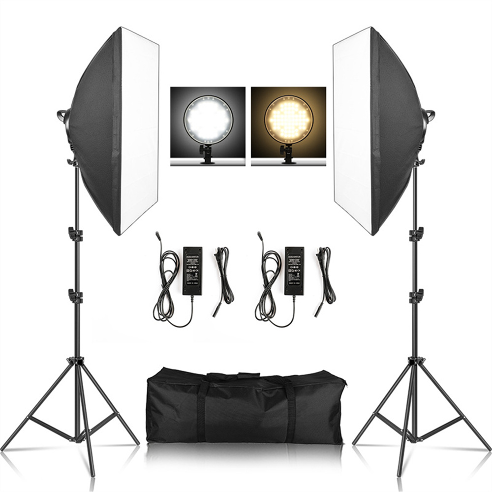 سوفت بوكس ضوء التصوير عدة صور  - مراجعة Photography Lighting Softbox وسعره